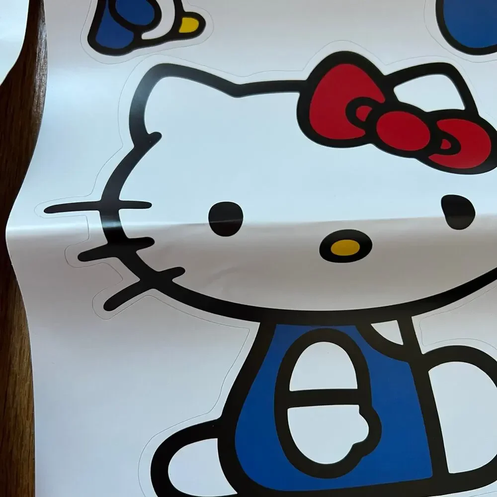 Hello Kitty‎ Large Vinyl Wall Decal Sticker Sheets Sanrio Retro 2011 9